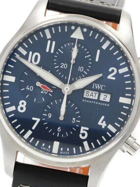 IWC SCHAFFHAUSEN Pilot's Watch Petite Prince IW377714 Automatic Men's_951894
